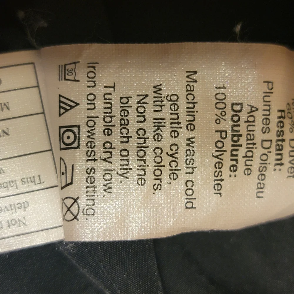 J. Crew Excursion Quilted Herringbone Puffer Vest Black White Size XS - Picture 8 of 11